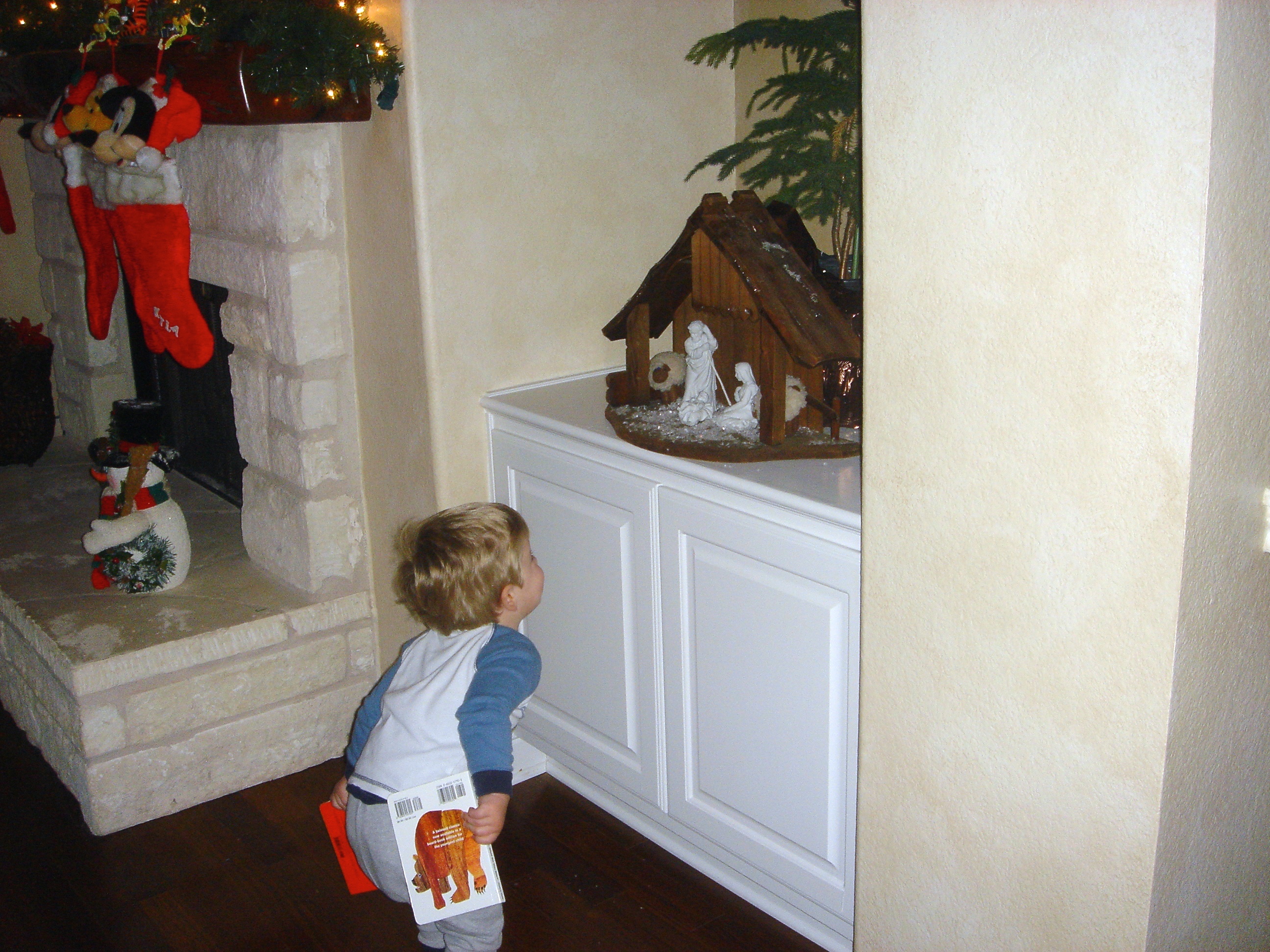 2006-12-03-02 early Christmas Prep Ian Visits 2.jpg